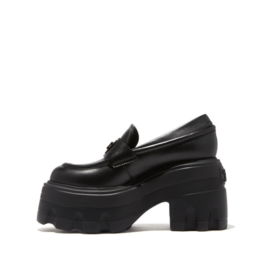 casadei | rock 110mm platform loafers | size: eu 41 (us 11/us 8) - Picture 11 of 14